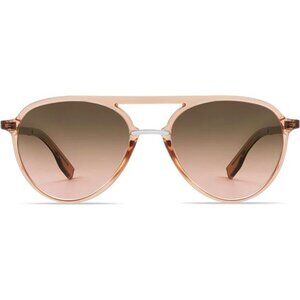 Retro Aviator Polarized Sunglasses for Women Men Double Bridge Ladies